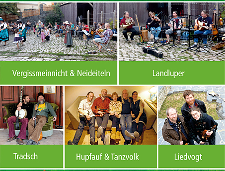 Bands: Landluper, Hupfauf&Tanzvolk, 